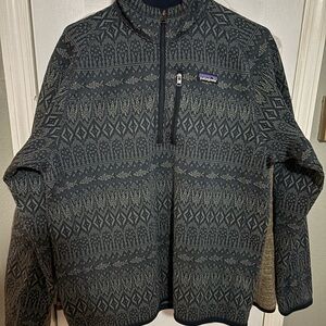 NWOT Men’s Patagonia Better Sweater 1/4 Zip, Medium